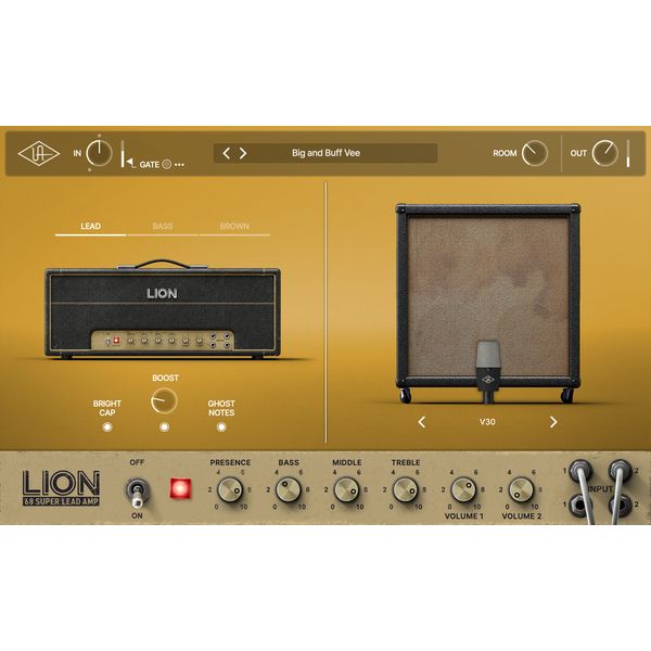 Universal Audio UAD Lion '68 Super Lead Amp