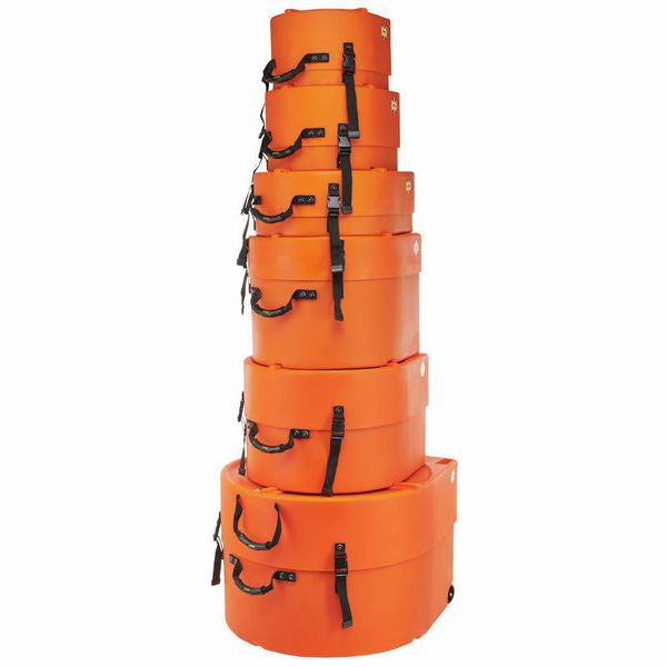 Hardcase HRockFus6 F.Lined Set Orange