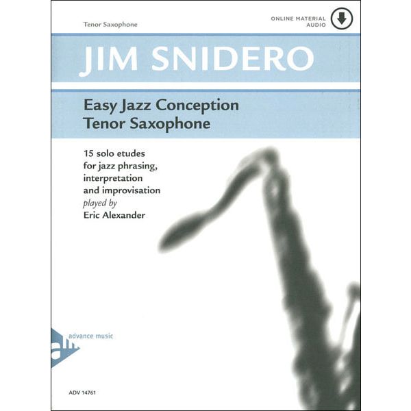 Advance Music Easy Jazz Conception 1 T-Sax