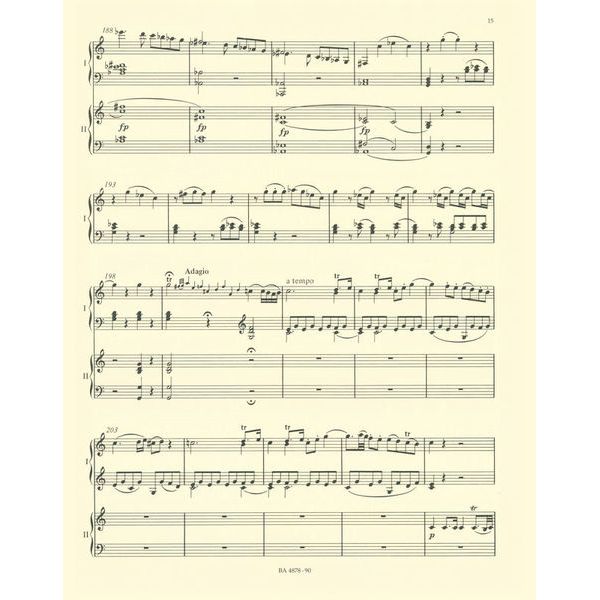 Brenreiter Mozart Klavierkonzert KV 415