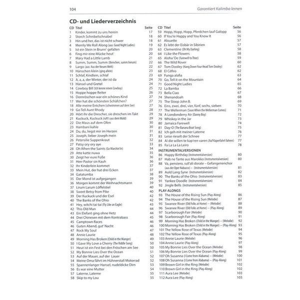 Alfred Music Publishing Garantiert Kalimba lernen