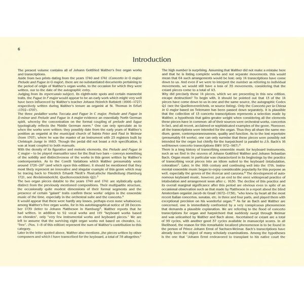 Breitkopf & Hrtel Walther Smtliche Orgelwerke 1