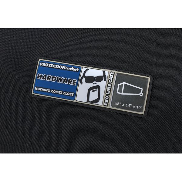 Protection Racket Hardware bag wheels 38"x14"