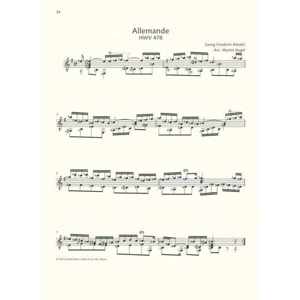 Schott Hndel for Guitar