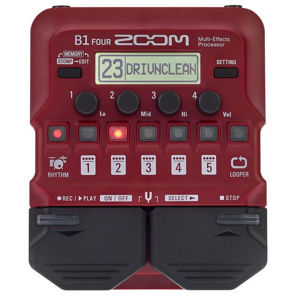 Zoom B1Four Bass Multi Effect