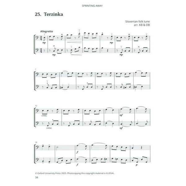 Oxford University Press Cello Time Duets