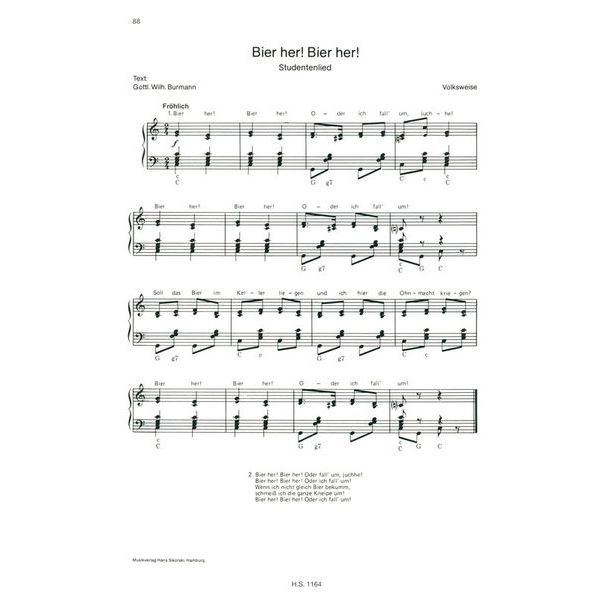 Sikorski Musikverlage Das groe Stimmungsliederalbum