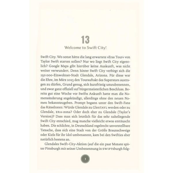 Reclam Verlag 100 Seiten Taylor Swift