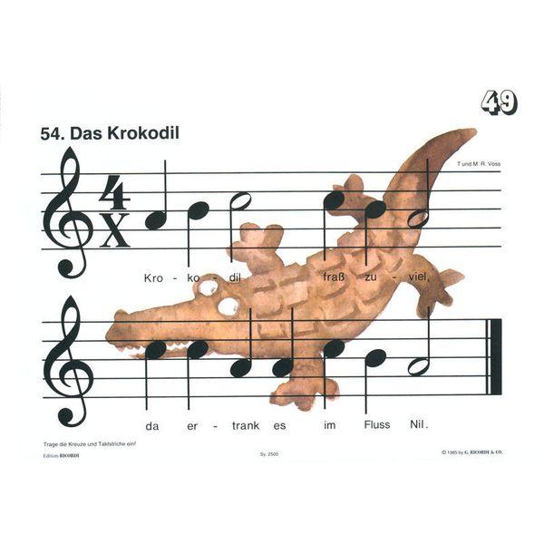 Ricordi Lustige Blockflöte 1 Deutsch