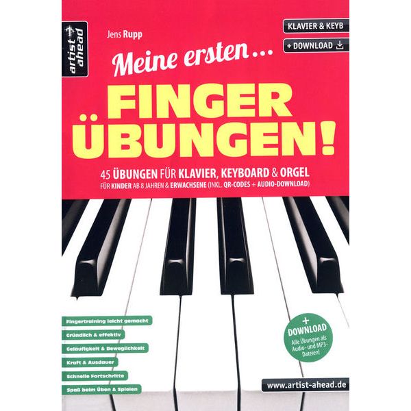 Artist Ahead Musikverlag Meine ersten Fingerübungen
