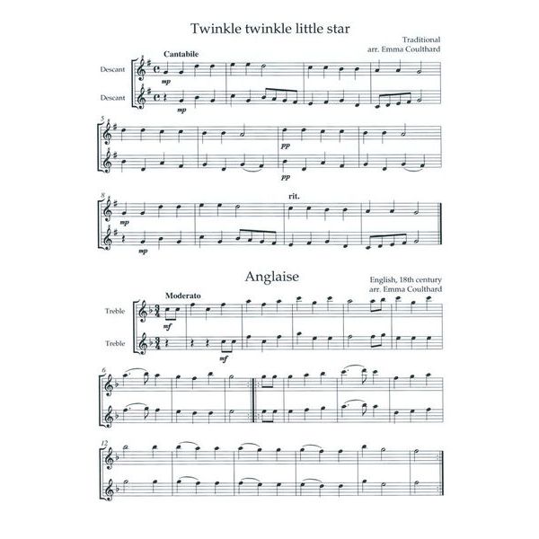 Chester Music The Best Recorder Duet Book