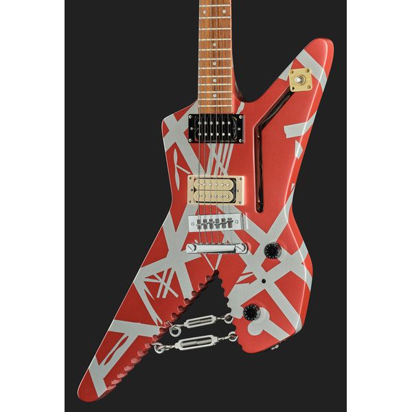 Evh Shark Burgundy/Silver