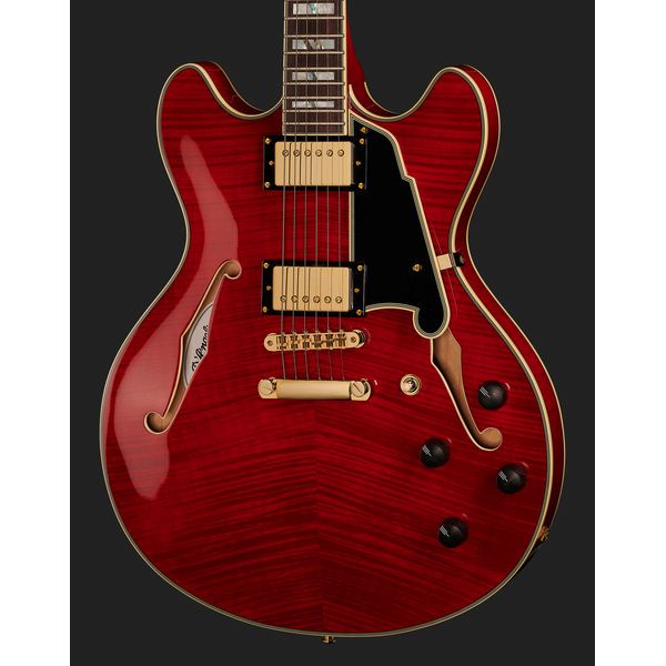 DAngelico Excel DC Trans Cherry