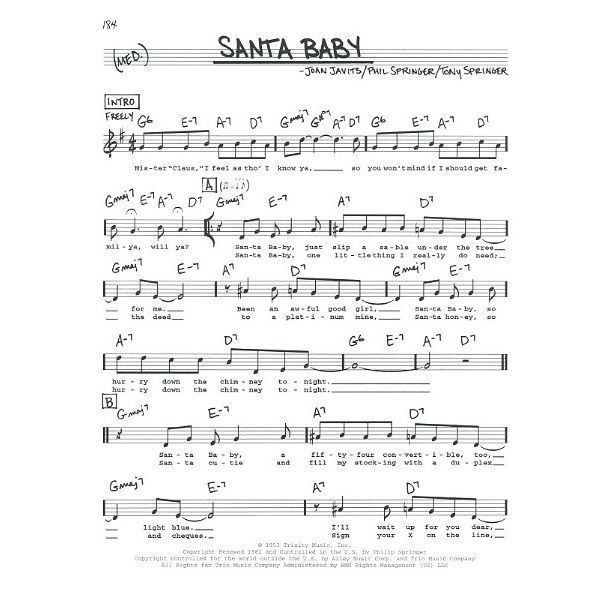 Hal Leonard The Real Christmas Book C