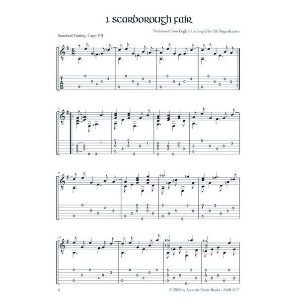 Acoustic Music Books Celtic Fingerstyle Guitar