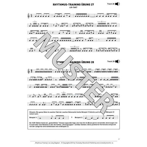 Tunesday Records Rhythmus-Training
