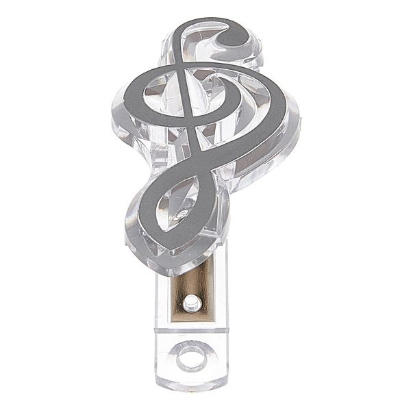 agifty Music Clip Violin Clef Silver