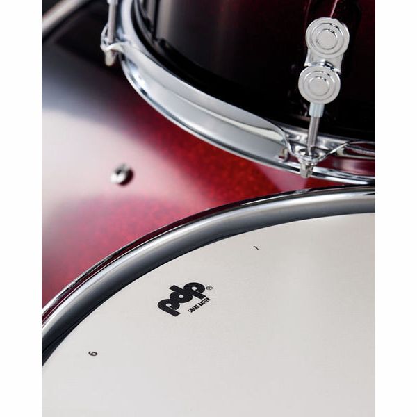 DW PDP CM5 Std. Red/Blk Shell Kit