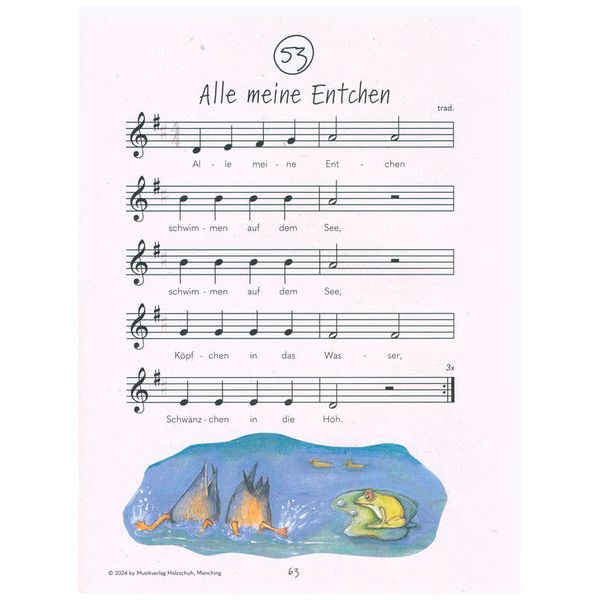 Holzschuh Verlag Meine ersten Flötentöne