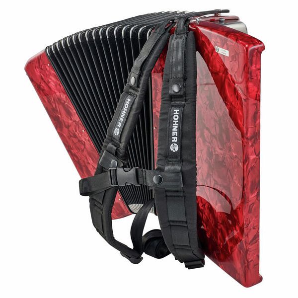 Hohner Bravo III 72 Red silent key