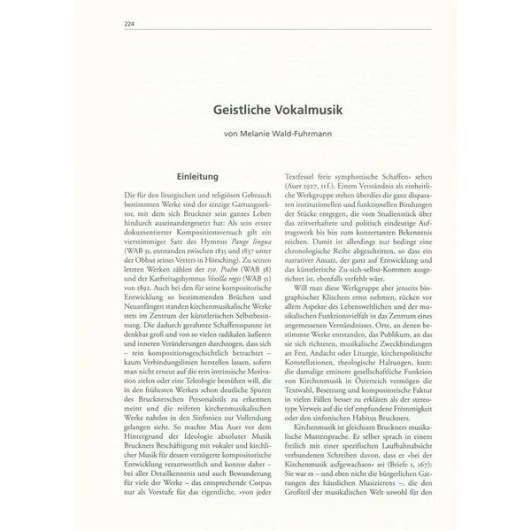 Brenreiter Bruckner-Handbuch