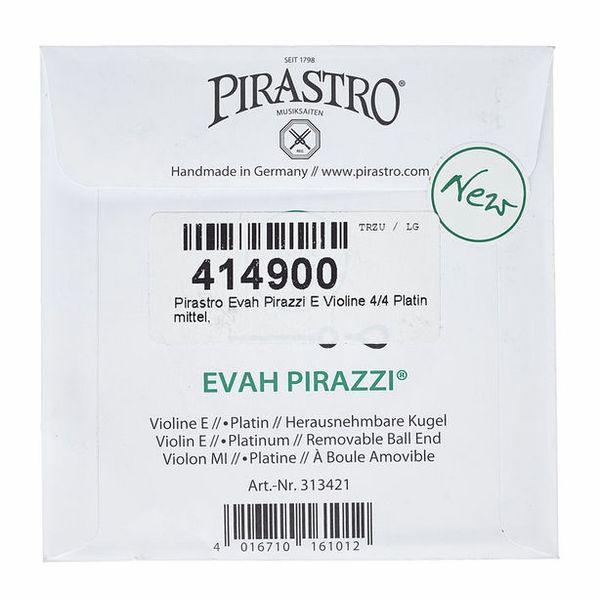 Pirastro Evah Pirazzi E Violin PT med