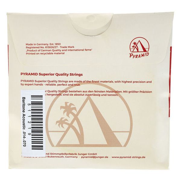 Pyramid Barítone Acoustic 014 Set