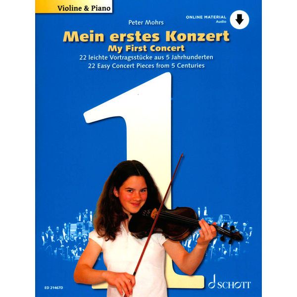 Schott Mein erstes Konzert Violine