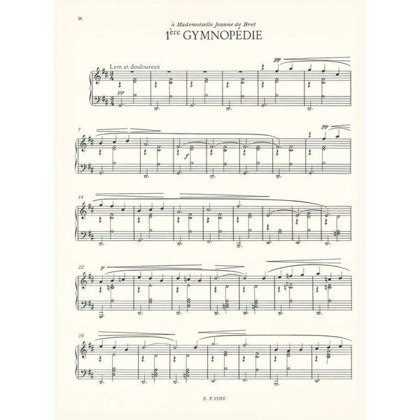 Edition Peters Satie Klavierwerke 1