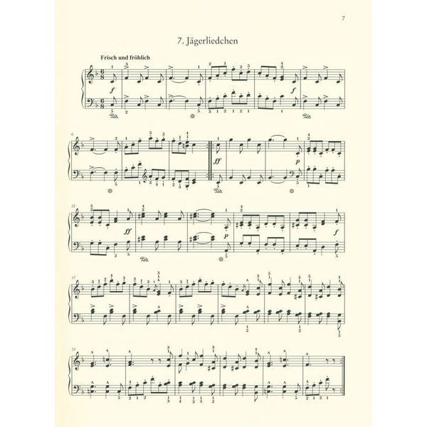 Wiener Urtext Edition Schumann Album für Jugend