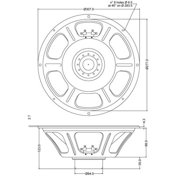 Jensen N12K 12'' Vintage Neodymium