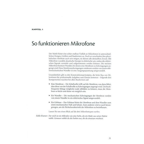 GC Carstensen Verlag Aufnehmen wie die Profis