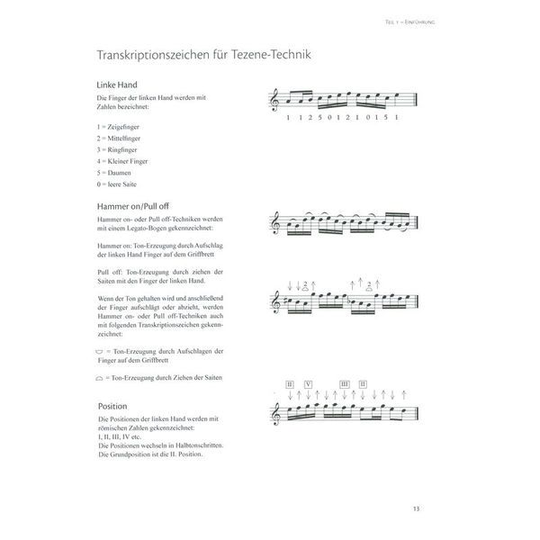 Schott Baglama spielen Tezene-Technik