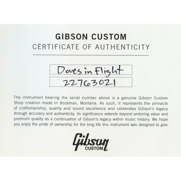 Gibson Doves in Flight AN