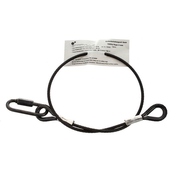 Stairville Safety Set 60cm/4mm Bk 10pcs