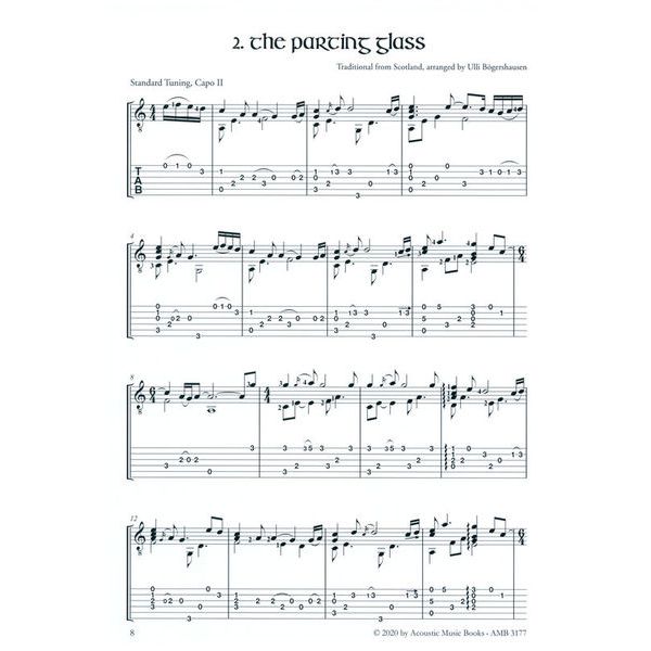 Acoustic Music Books Celtic Fingerstyle Guitar