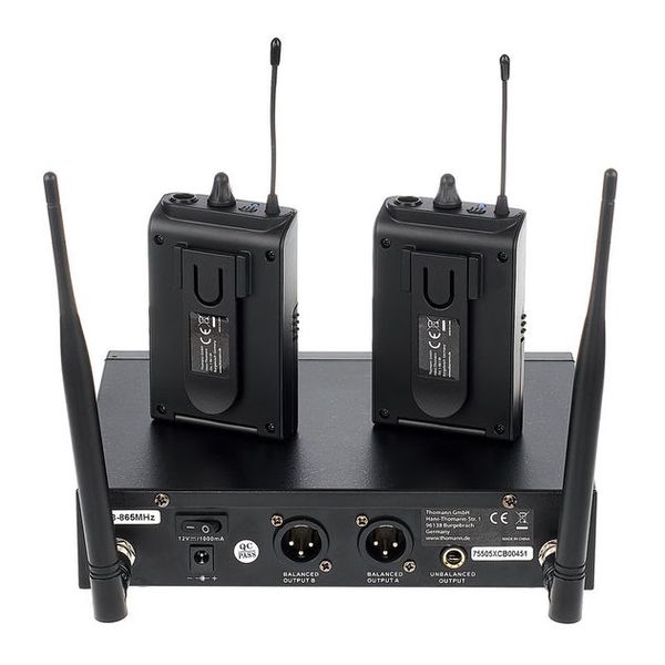 the t.bone freeU Twin PT 863 Hm-D Bundle