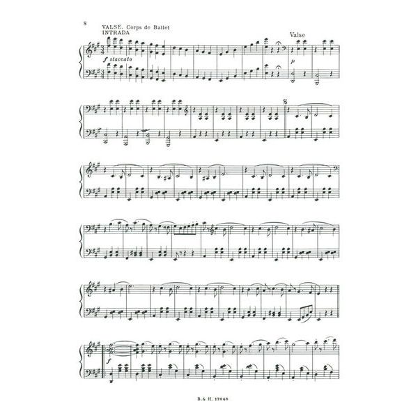 Boosey & Hawkes Tschaikowsky Schwanensee