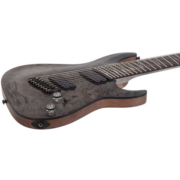 Schecter Omen Elite-8 MS Charcoal