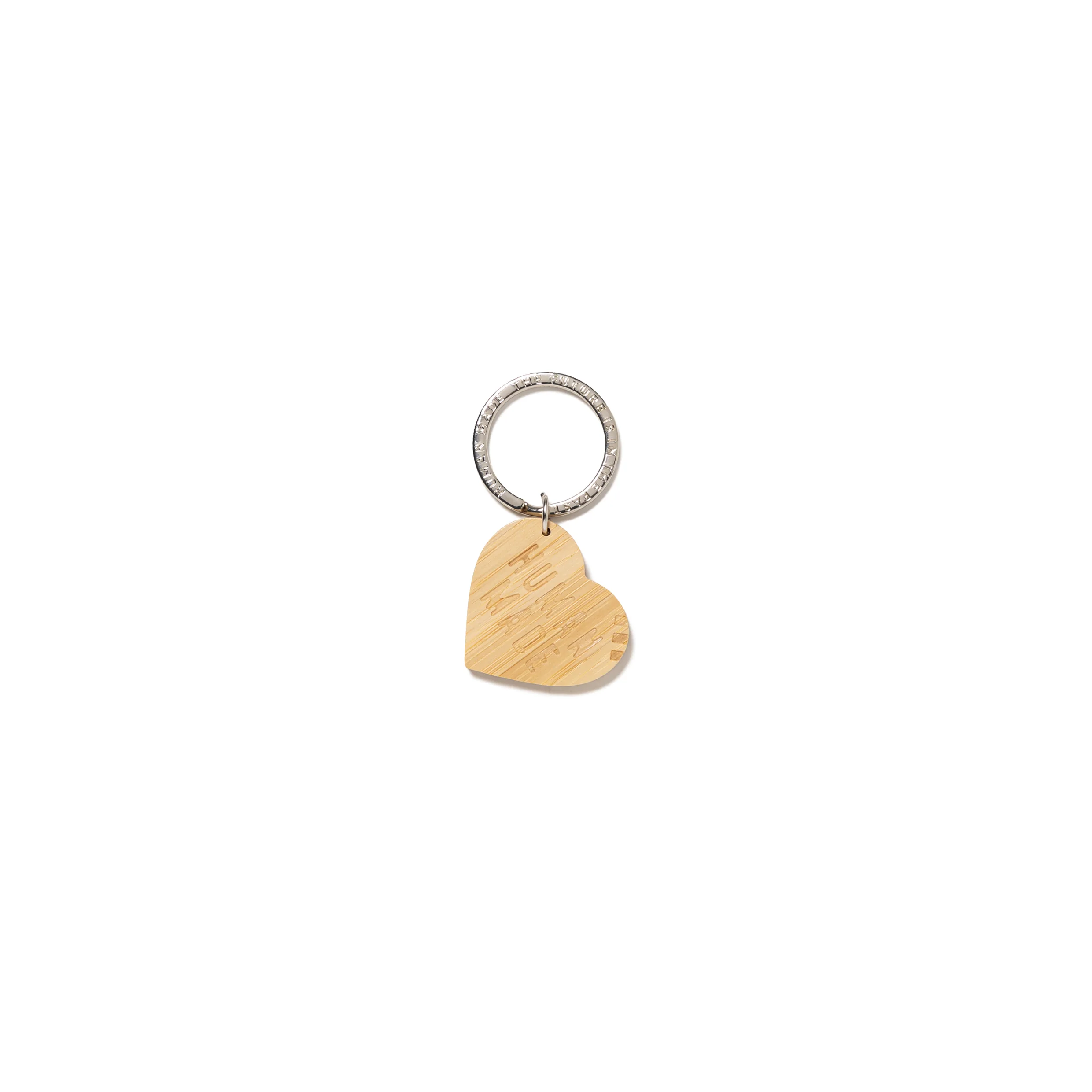 HEART BAMBOO KEYRING