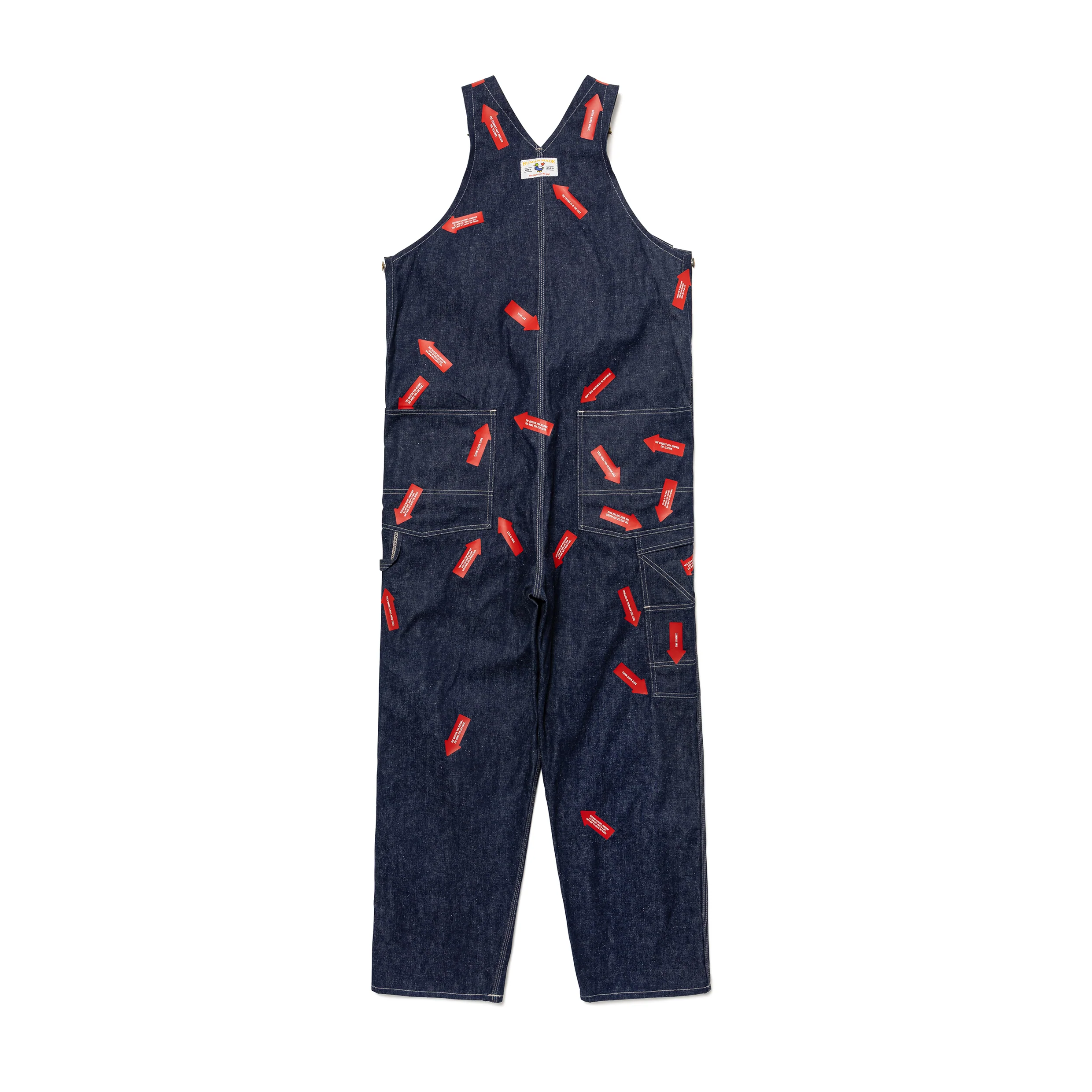 EMBELLISHED DENIM OVERALL