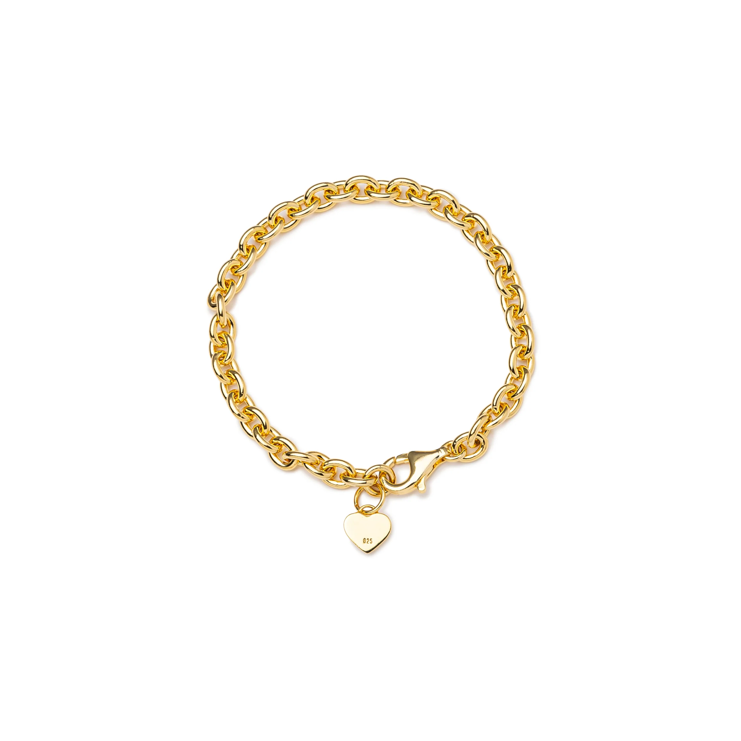 HEART SILVER BRACELET
