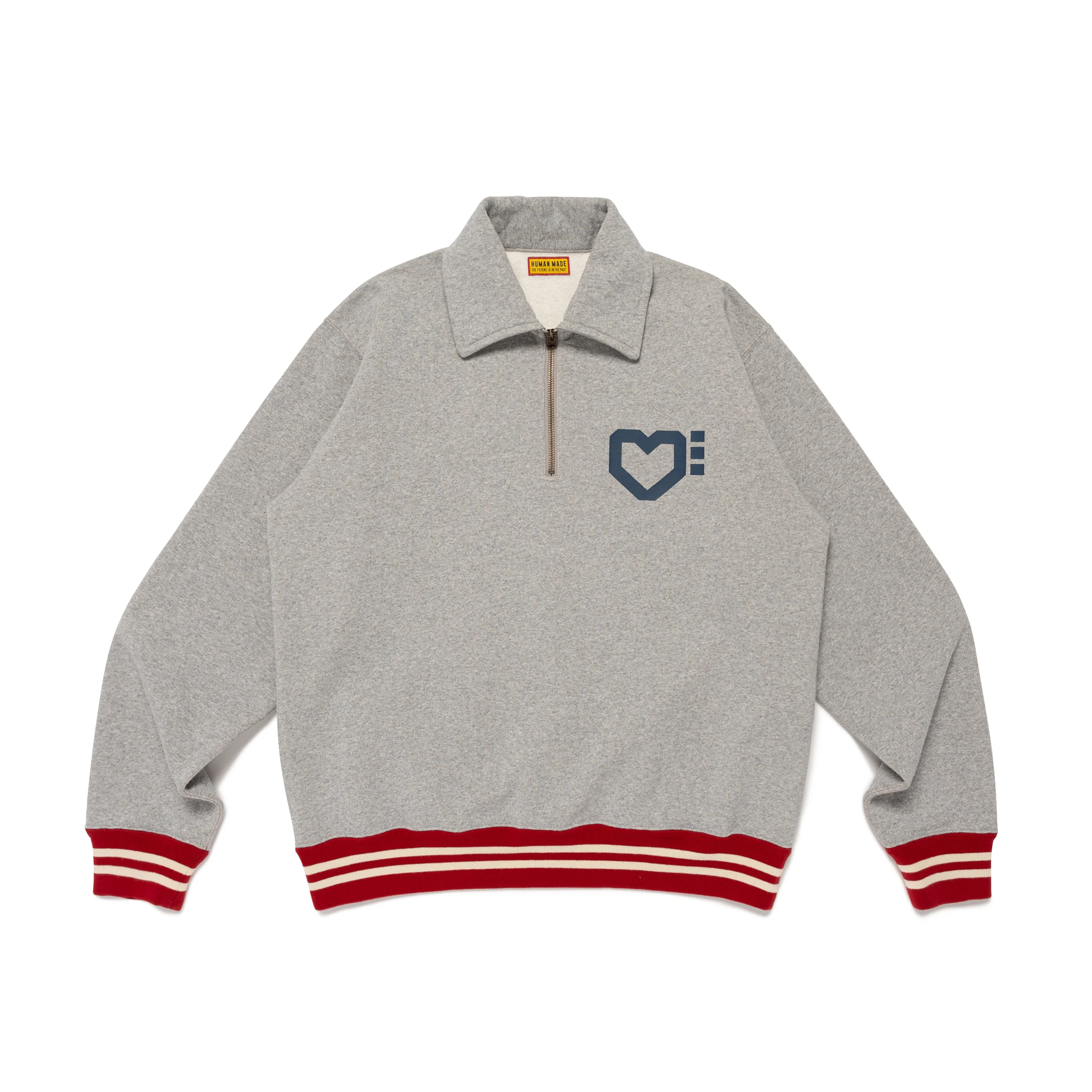 HALF-ZIP SWEATSHIRT