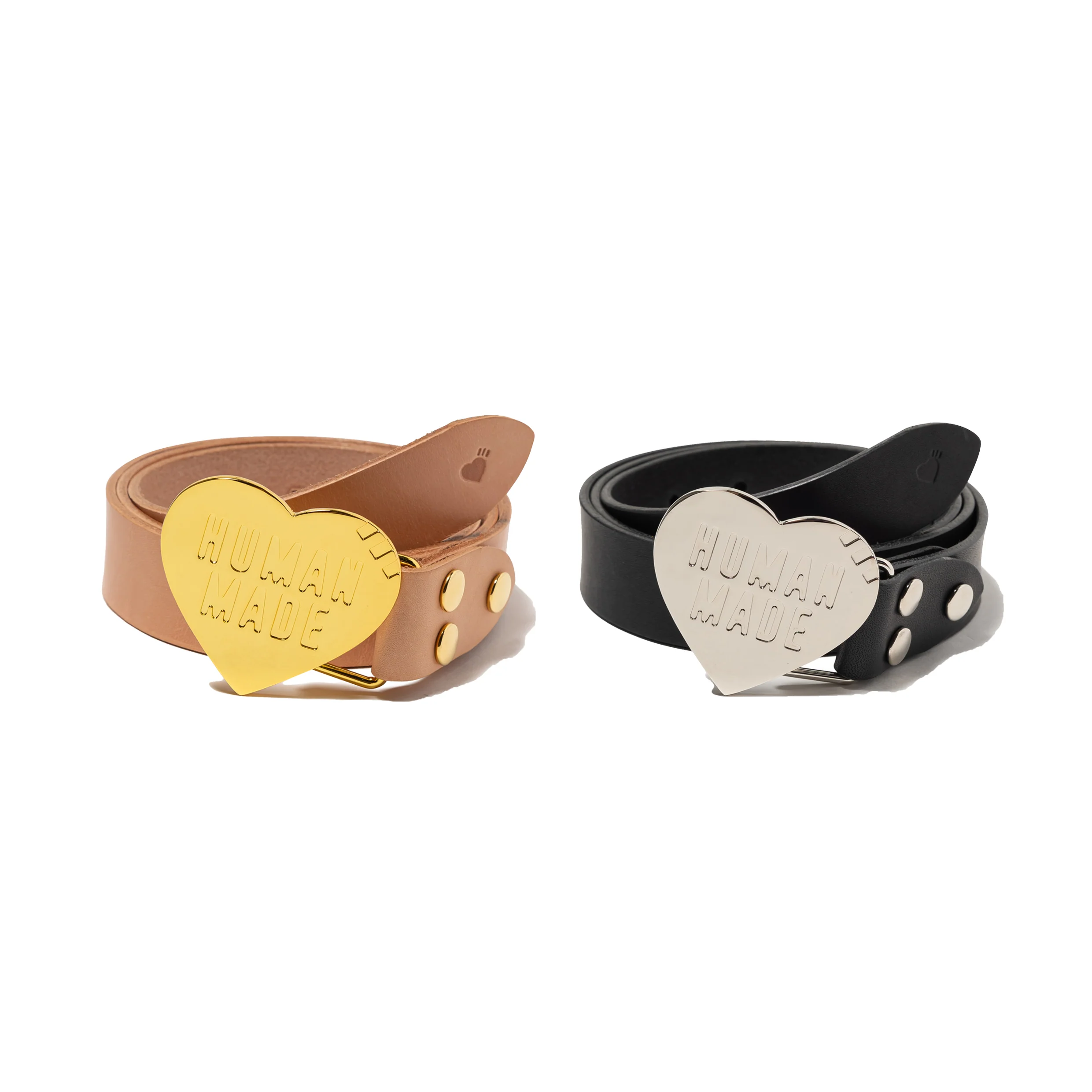 HEART LEATHER BELT