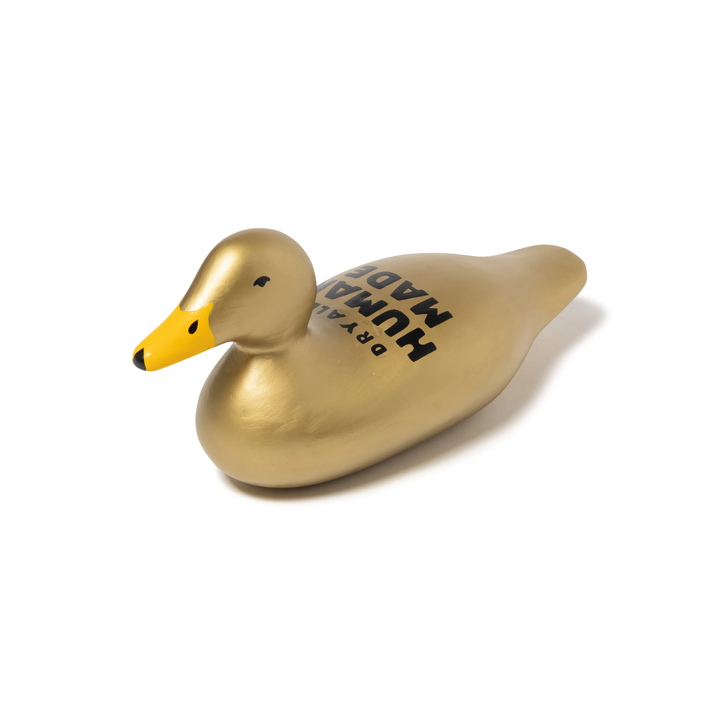 PAPER MACHE DISPLAY GOLD DUCK