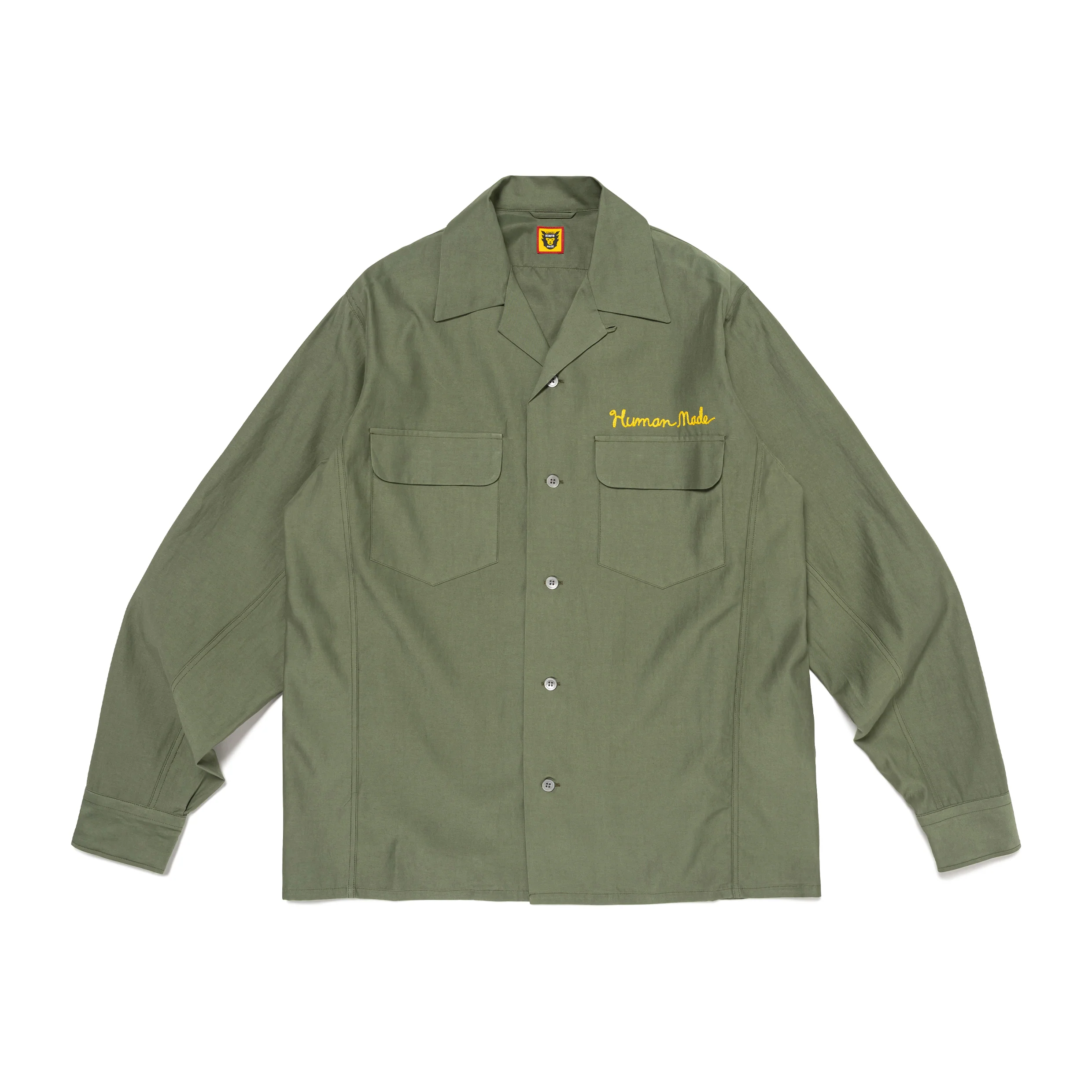 OPEN COLLAR SHIRT