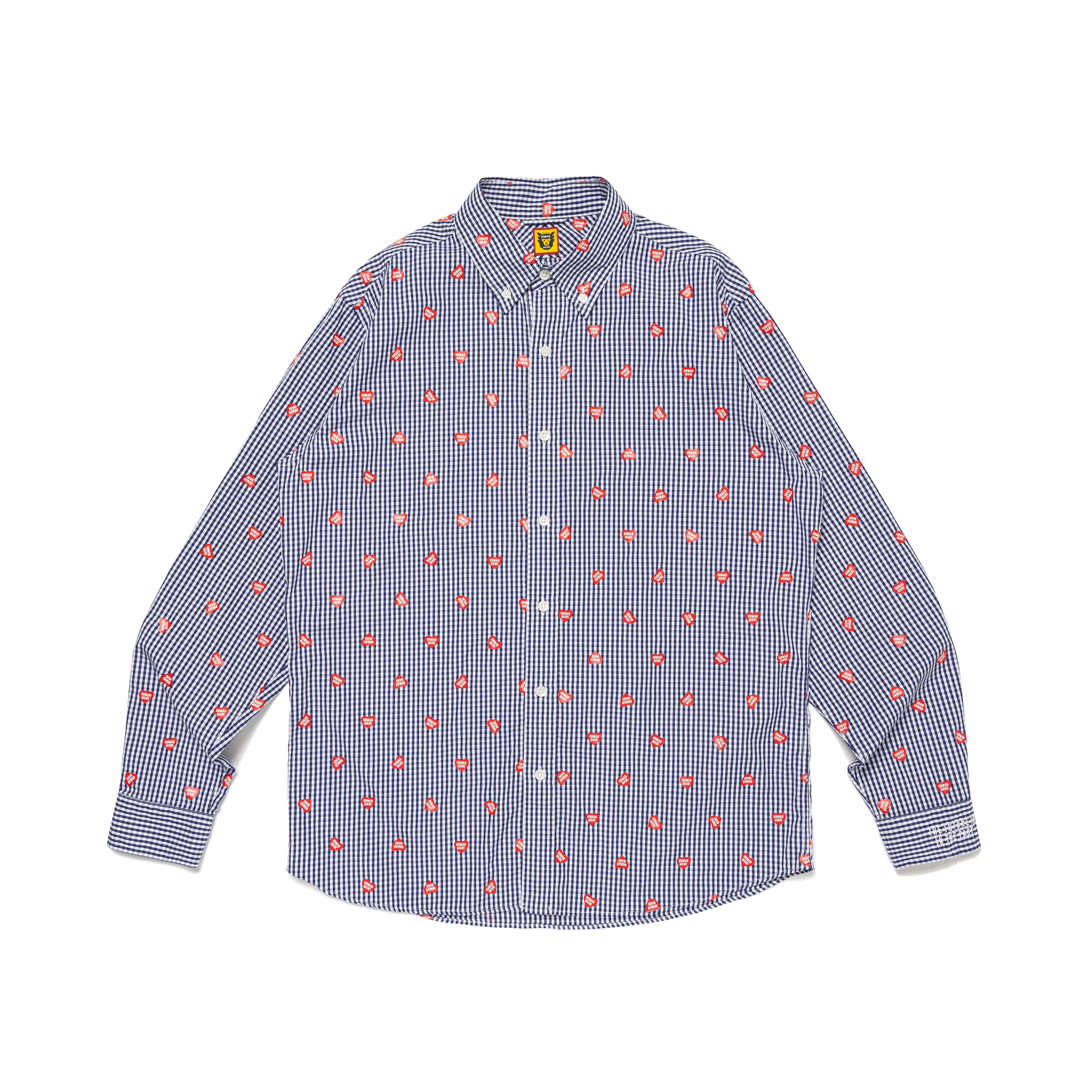 HEART GINGHAM CHECK SHIRT