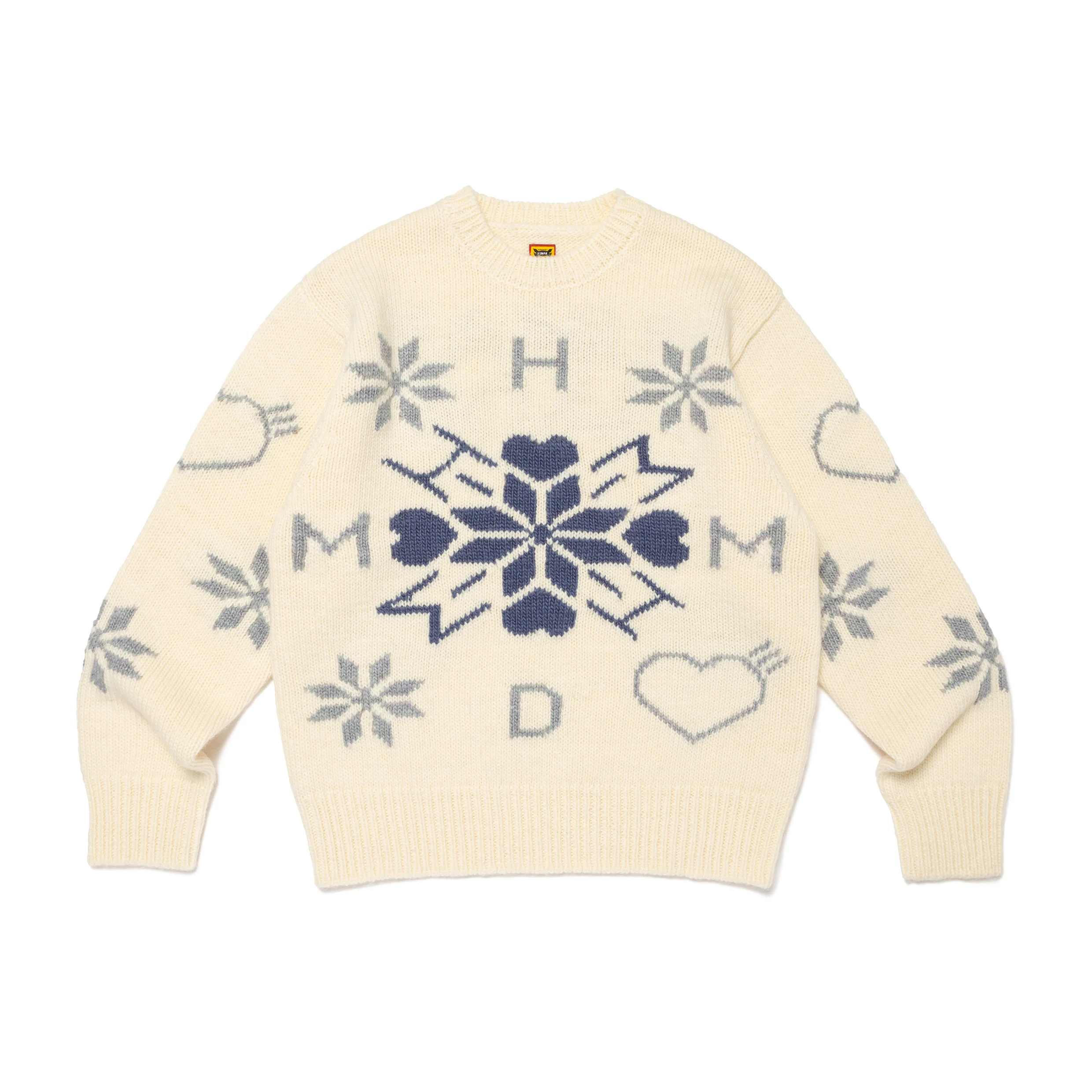 SNOWFLAKE KNIT SWEATER
