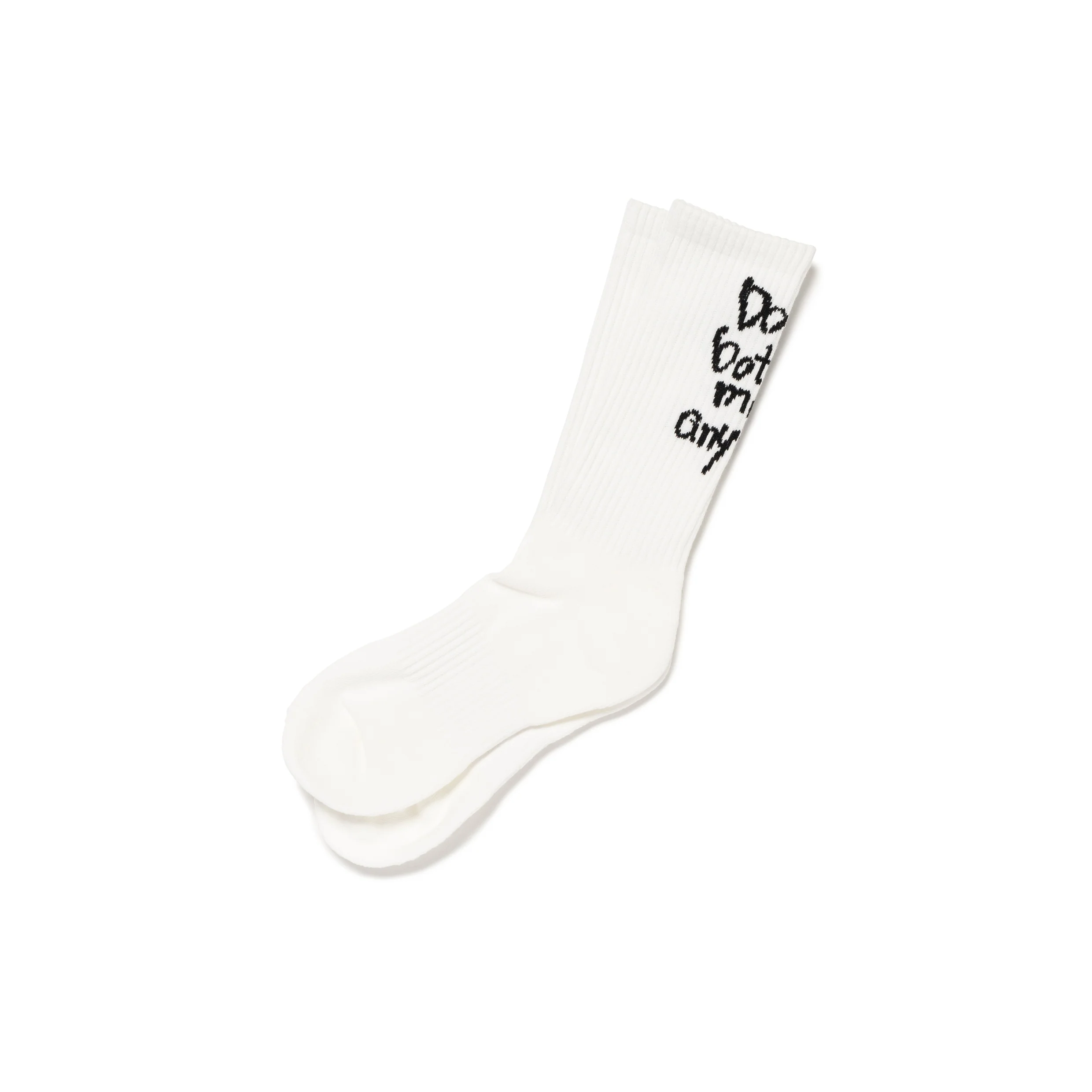 JACQUARD LOGO SOCKS