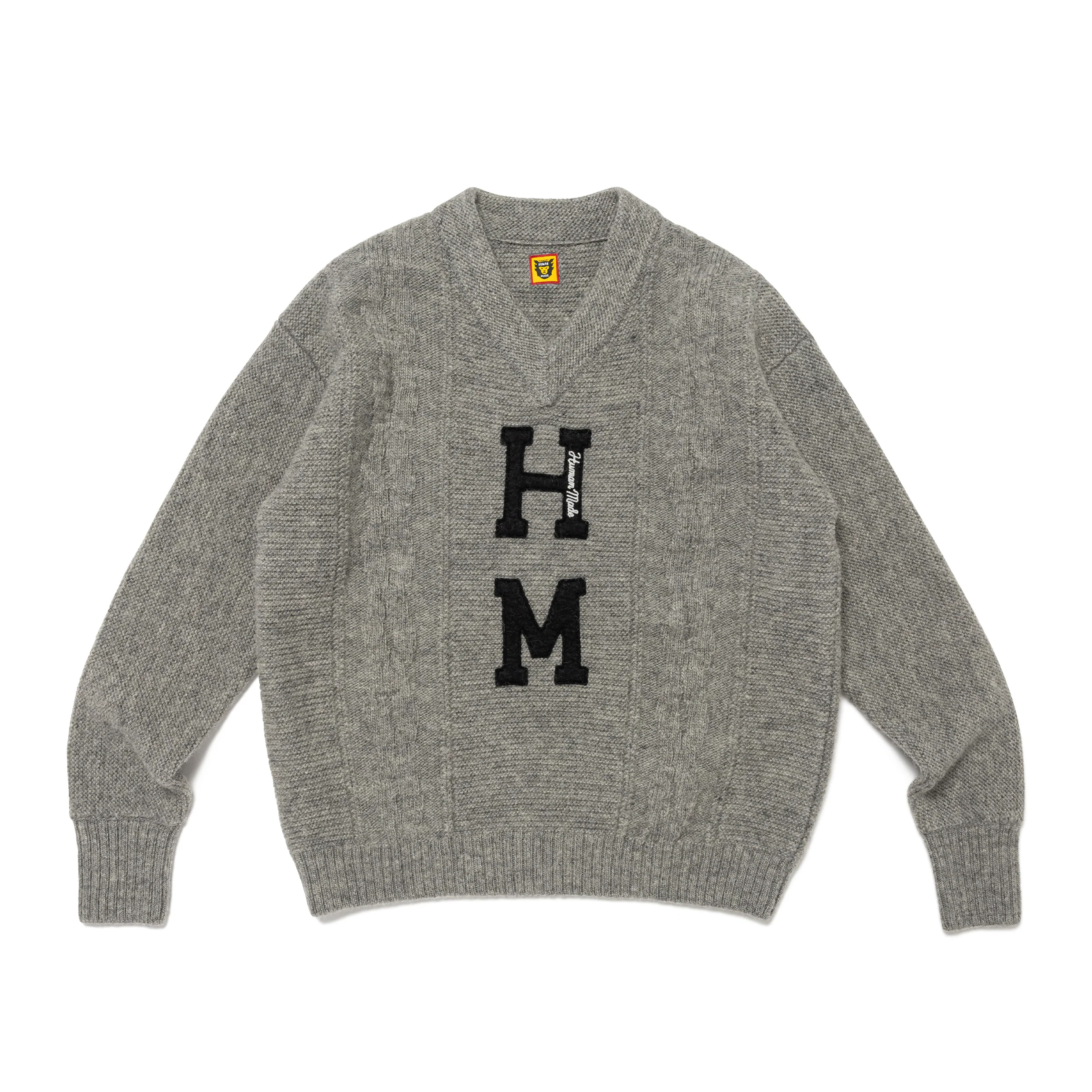 V-NECK KNIT SWEATER